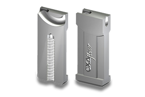 Miniflow GTM gate insert with a pre-machined gate