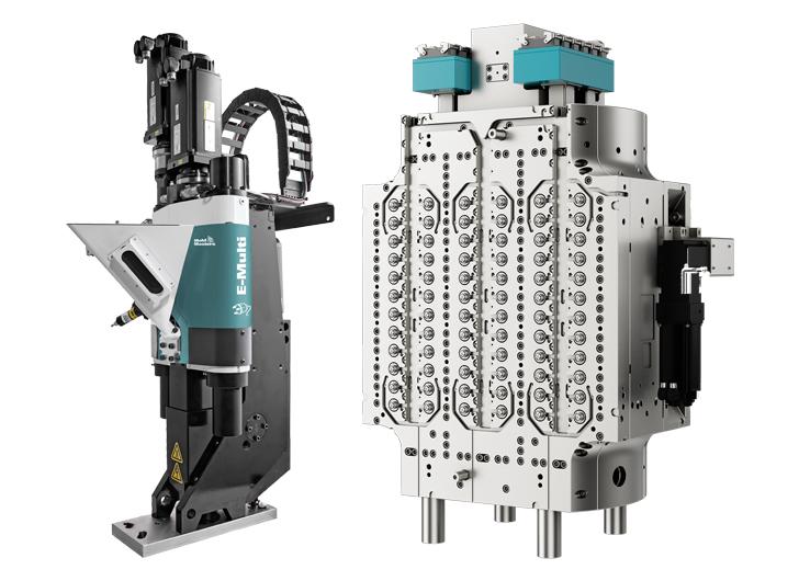 Pachetul Mold-Masters Co-Injection CONNECT cu unitatea E-Multi și hot half